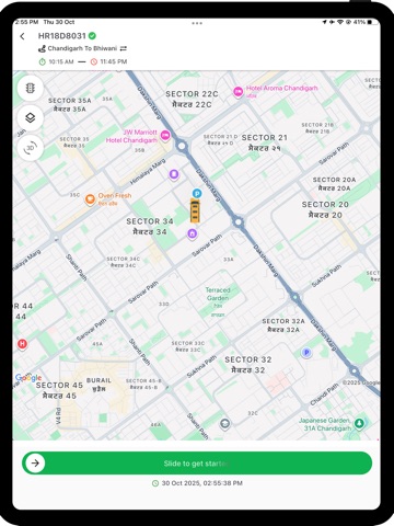 Track My Bus Live iPad screenshot 3