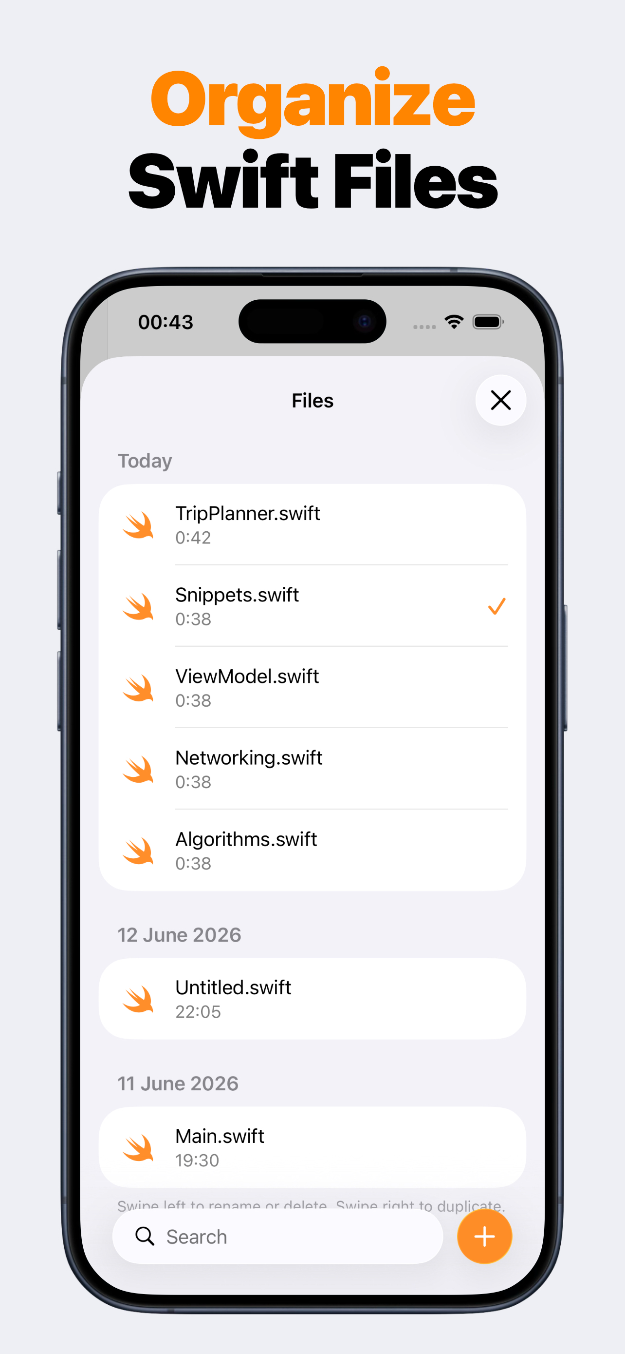 Swift Coding IDE: SwiftMate screenshot 6