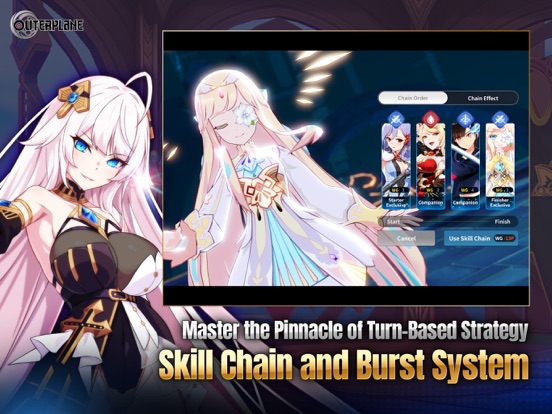 OUTERPLANE - Strategy Anime iPad screenshot 2 - Games app