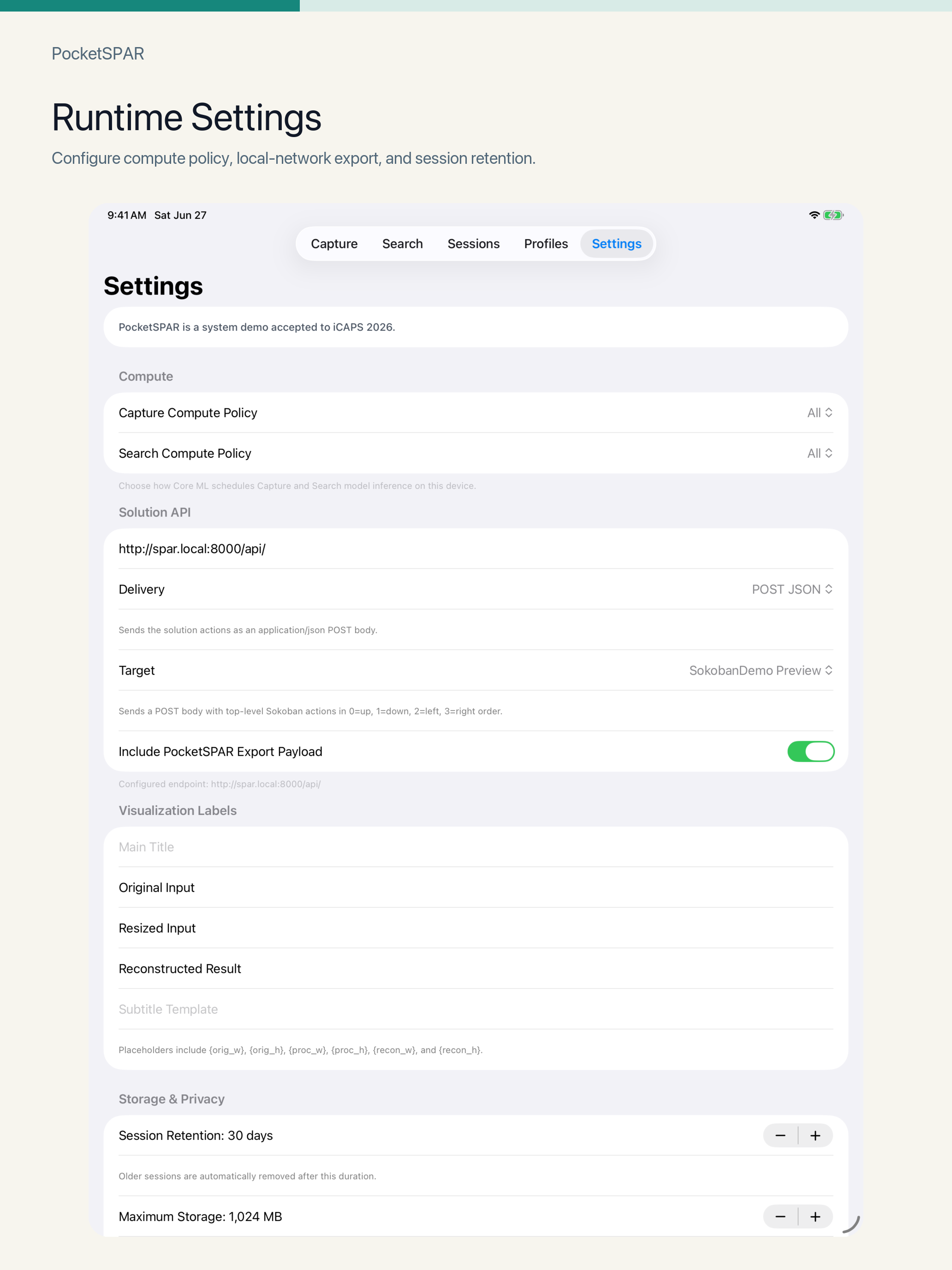 PocketSPAR screenshot 14