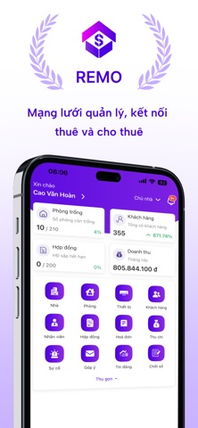 Remo - App quản lý screenshot