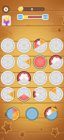 Fruit Slices: Puzzle Sort iPhone screenshot
