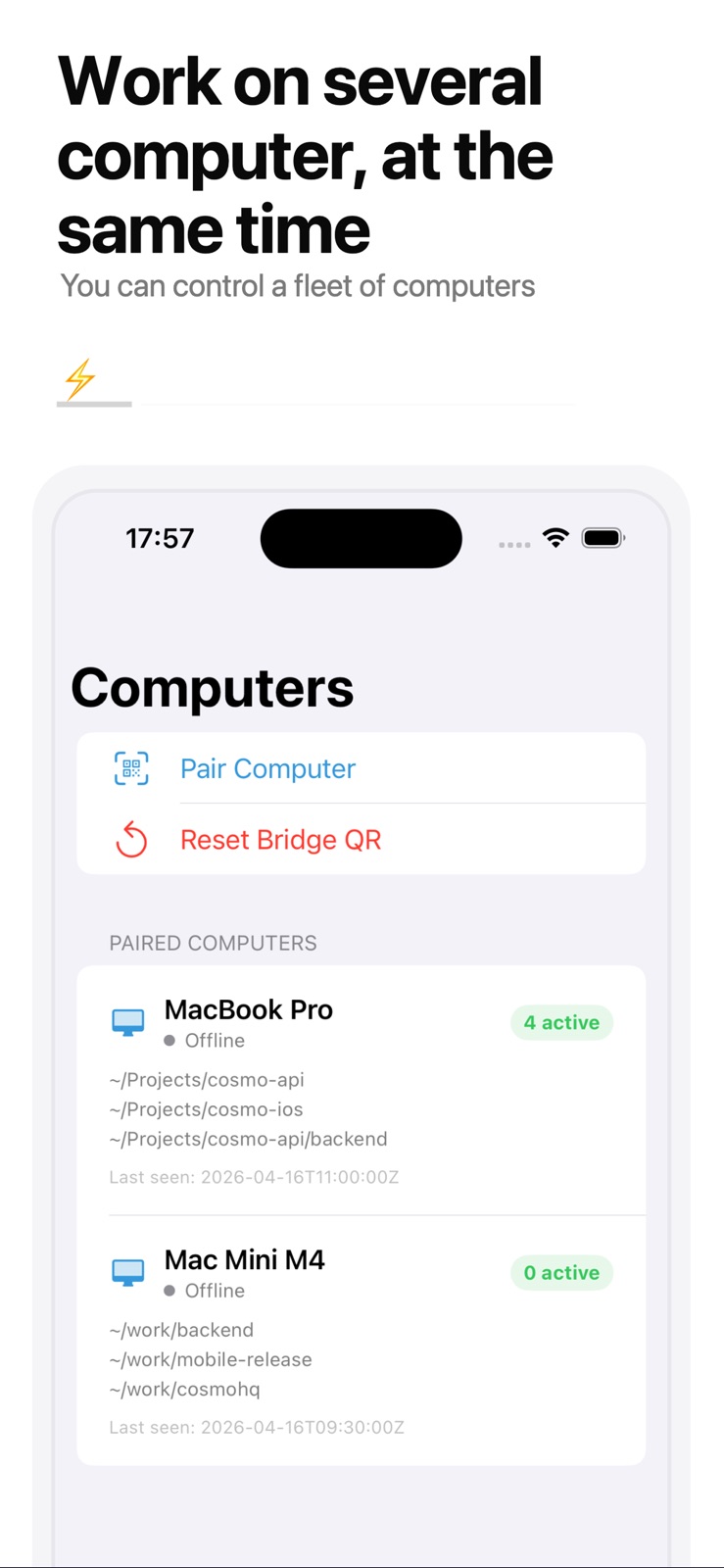 CosmoRemote AI Control iphone screenshot 12