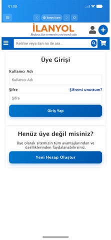 ilanyol.com screenshot
