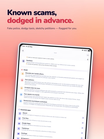 AItinerary: AI Trip Planner iPad screenshot