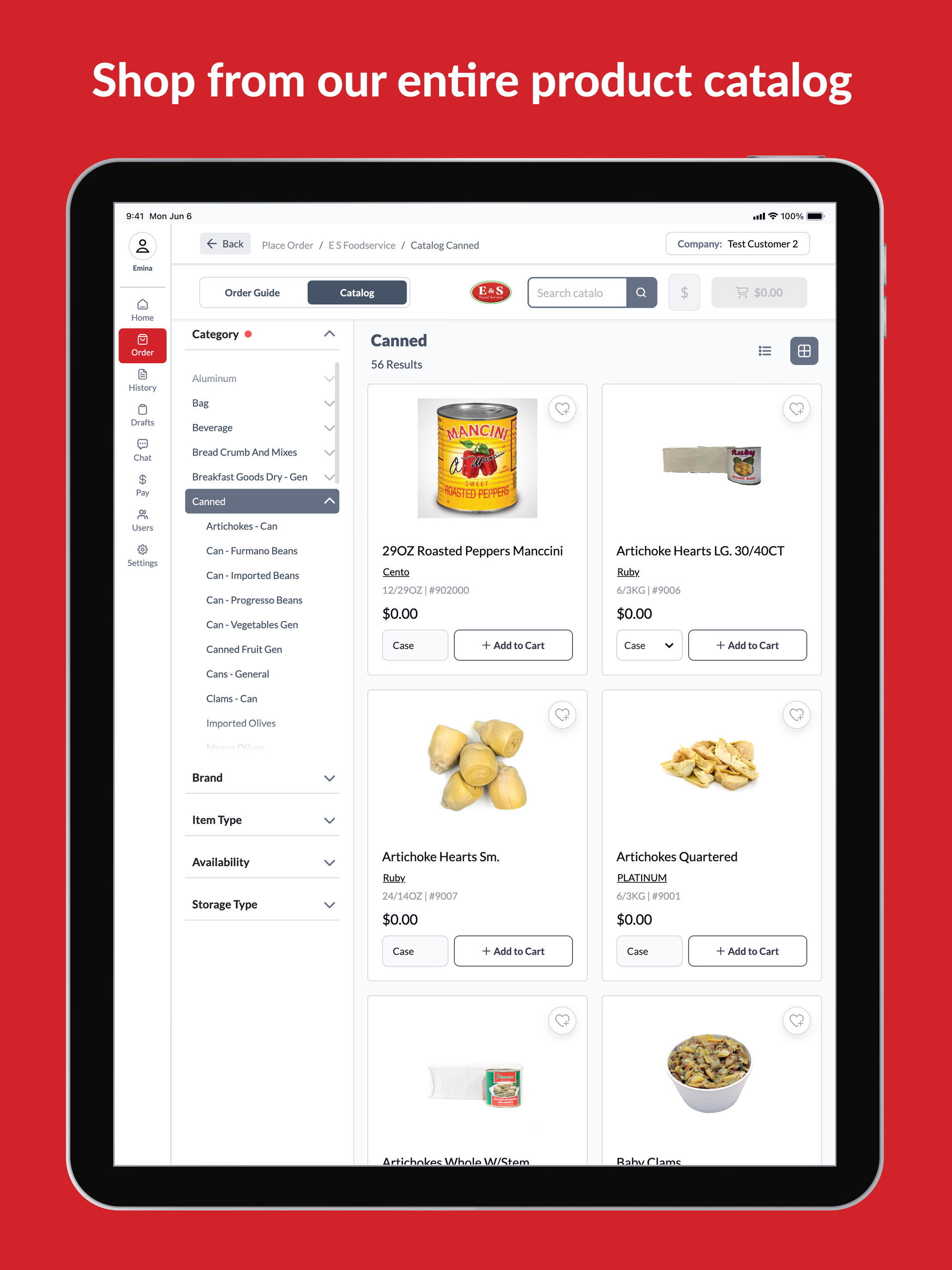 E&S Food Service