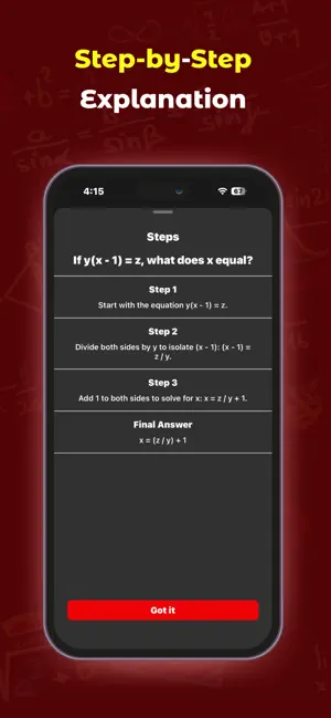 AI Math Study Companion screenshot 3