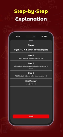 AI Math Study Companion Screenshot 3 of 6
