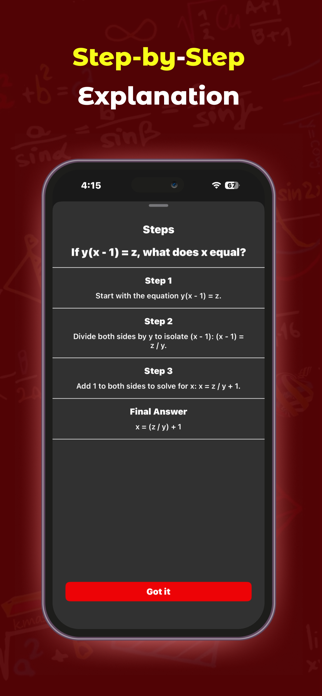 AI Math Study Companion Screenshot 3 of 6