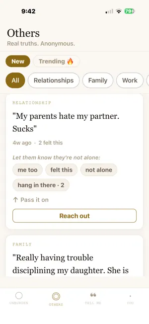 Unburdening: Anonymous Truths screenshot 4