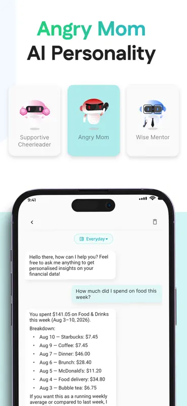 Rolly: AI Money Budget Planner screenshot 7 of 10
