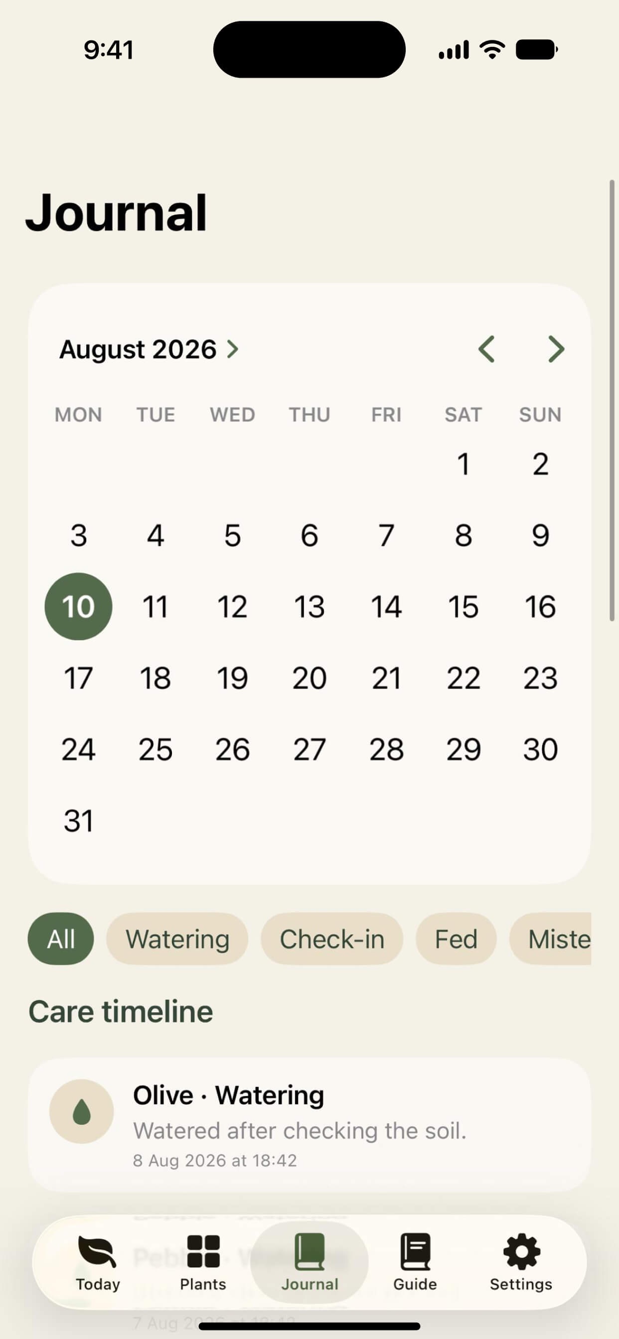 Screenshot 3 of TenderGreen-Plant Rituals