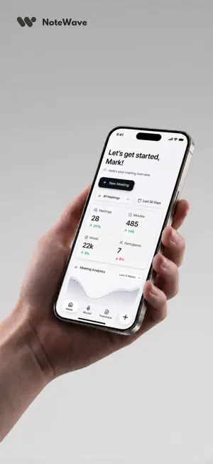 NoteWave: AI Meeting Assistant screenshot 1