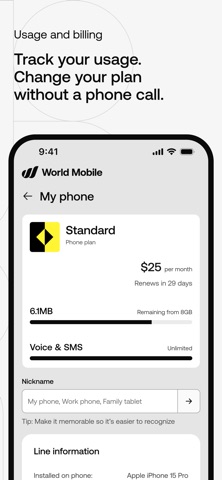 World Mobile: Phone & eSIM Screenshot 6 of 6