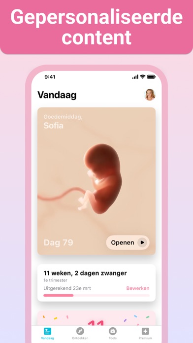 Zwangerschap + | Pregnancy App iPhone app afbeelding 1