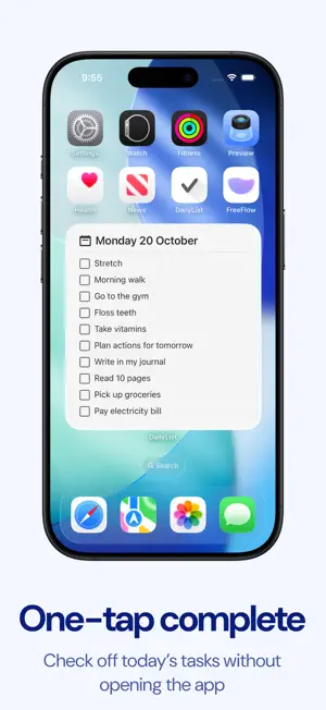 DailyList: Daily To-Do List screenshot 3