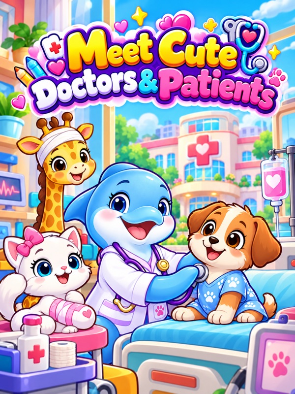 Animal Hospital: Coloring Game screenshot 7