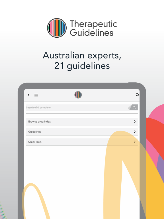 Screenshot #4 pour Therapeutic Guidelines