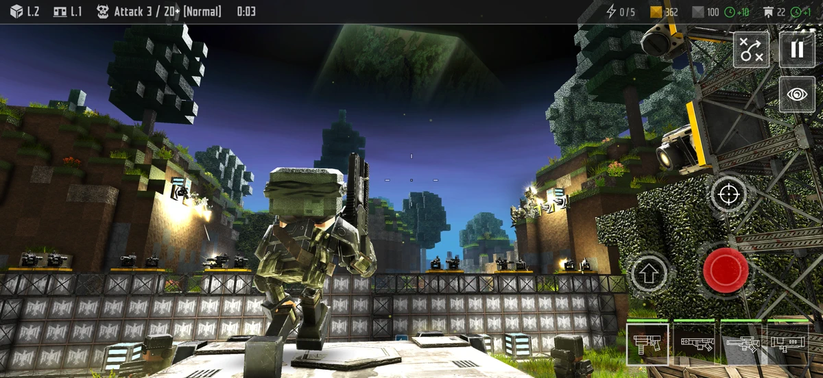 Block Fortress 2 screenshot 4
