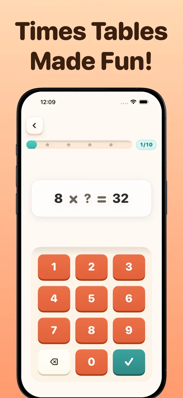 Times Tables: Math for Kids 스크린샷 1