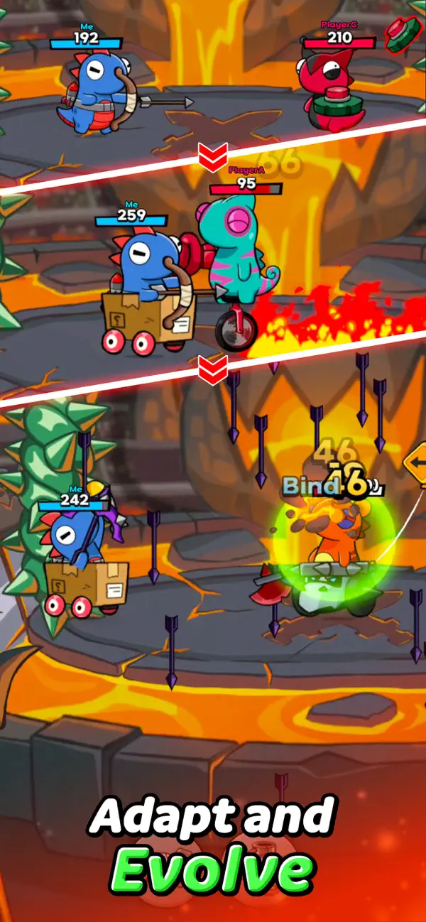#5. Crazy Arena! (iOS) By: 111%