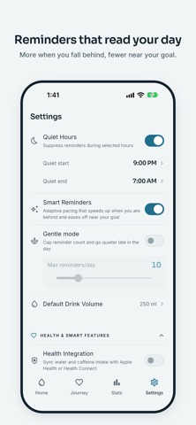 Water Tracker: Hydration Log Screenshot 6 of 7