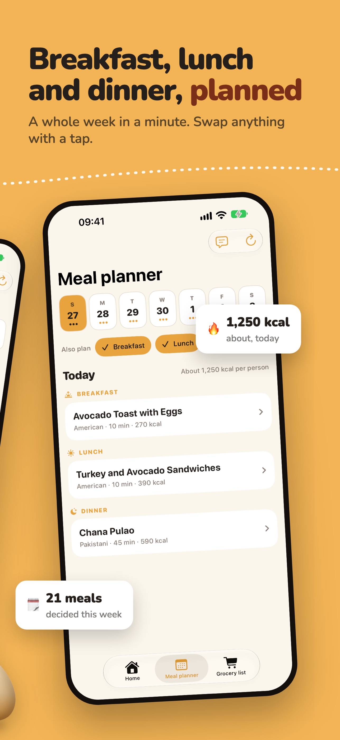 Screenshot 2 of Nimmi: Meal Planner & Recipes