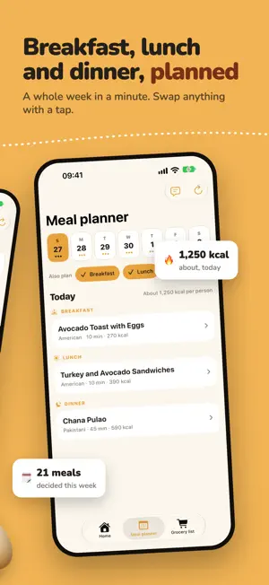 Nimmi: Meal Planner & Recipes screenshot 2