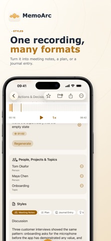 MemoArc: Offline Voice Notes Screenshot 8 of 10