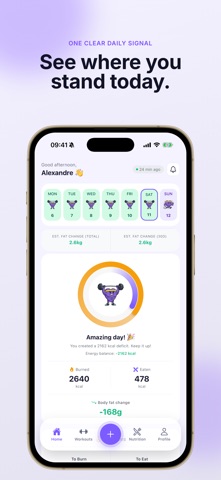 BurnFat - Food Scanner iPhone screenshot