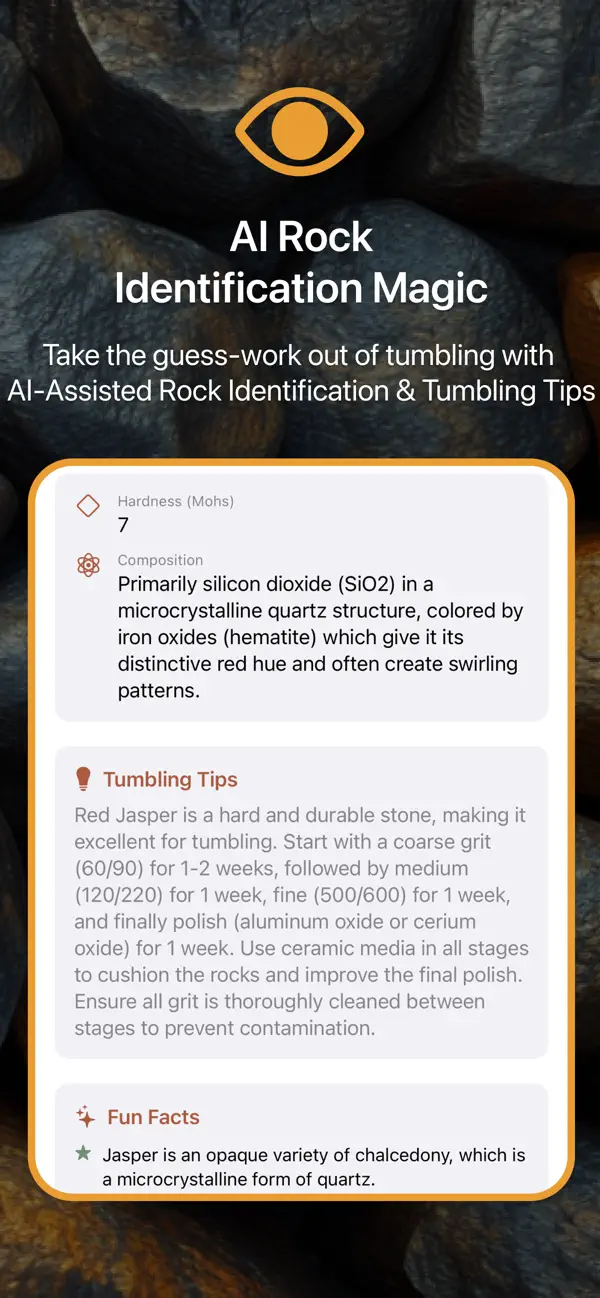 Screenshot #2 pour TumbleTrack - Rock Tumbler Log