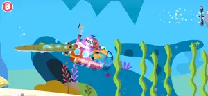 Dinosaur Police Car kids Games screenshot 5
