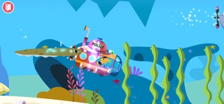 Dinosaur Police Car kids Games iPhone screenshot
