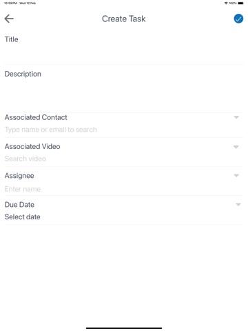 Dubb: AI, teleprompter, video iPad screenshot