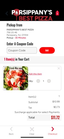 App screenshot