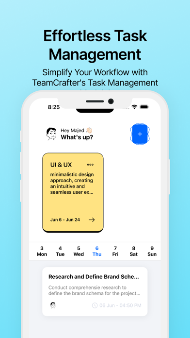 Screenshot 3 of TeamCrafter App