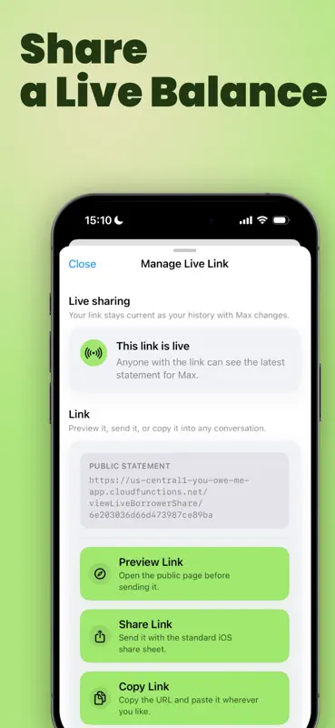 Loan Tracker: You Owe Me screenshot 8 of 10