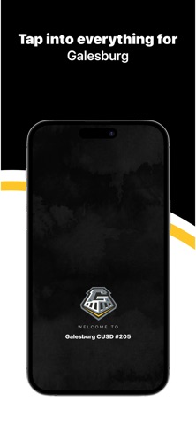 Galesburg CUSD 205, IL app screenshot