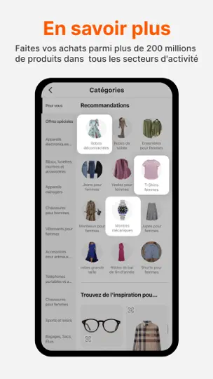 Capture d'écran de Commerce B2B Avec Alibaba sur iPhone 4