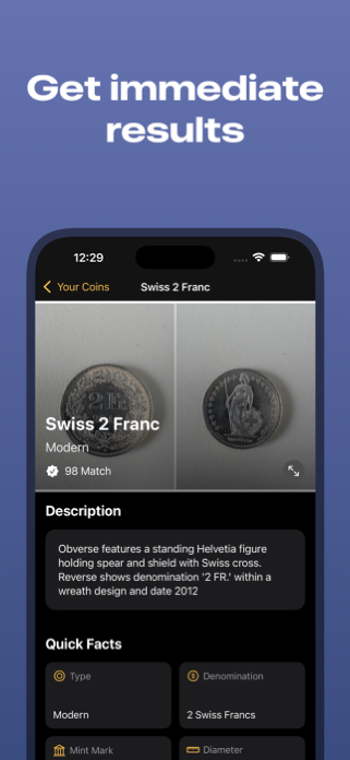 Coin Identifier: Value Scanner Screenshot 2 of 5