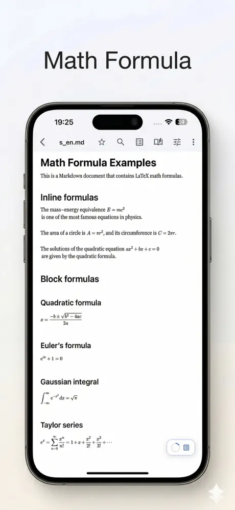 mobileMD Markdown阅读与编辑器应用截图