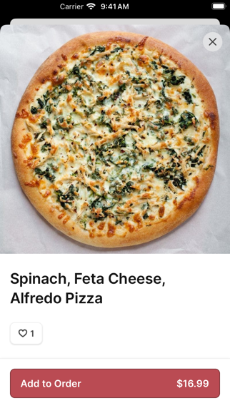 Capri's Pizzeria Family iPhone screenshot 4 - Food & Drink app