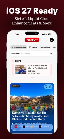 NDTV News Screenshot 1 of 7