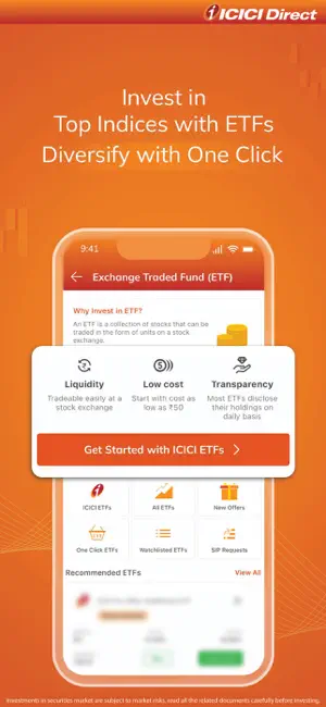 ICICI Direct-Stocks F&O MF IPO iPhone screenshot 4