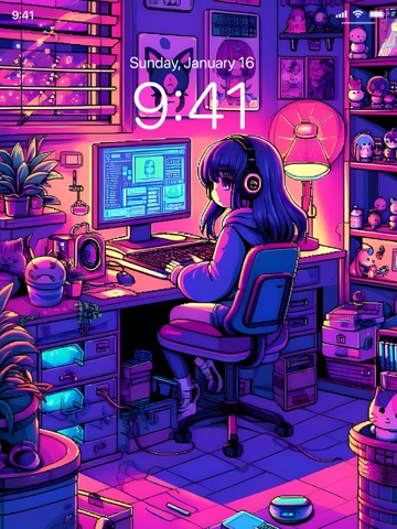 LoFi Wallpapers 4K iPad screenshot