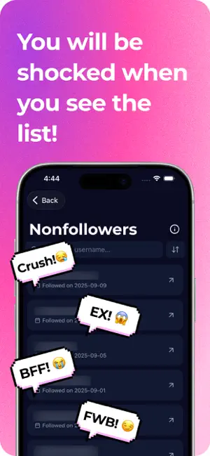 Unfollow Tracker: Nonfollowers screenshot 2