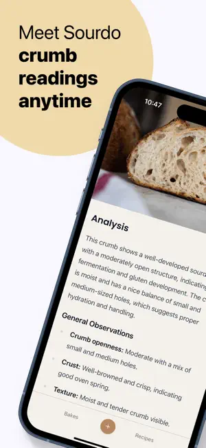 Sourdo - Sourdough Crumb Reads screenshot 1