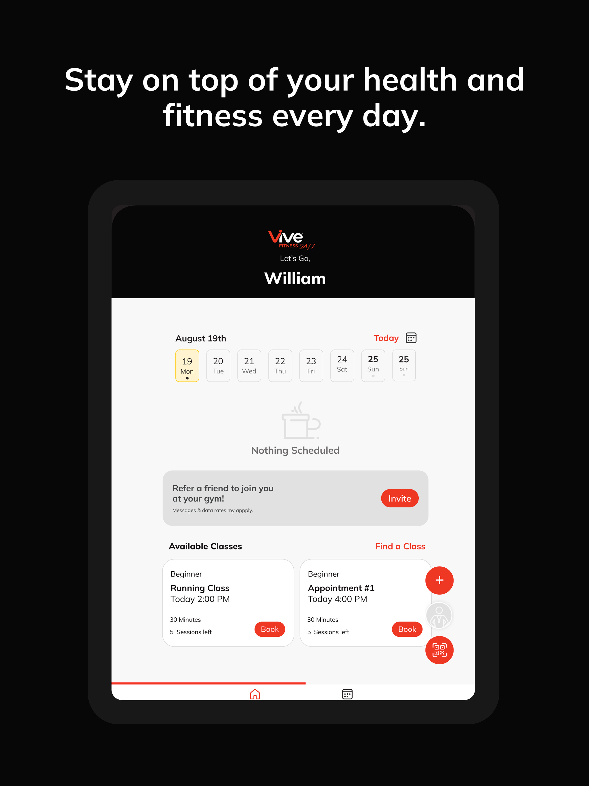 Vive Fitness 24/7 screenshot 6