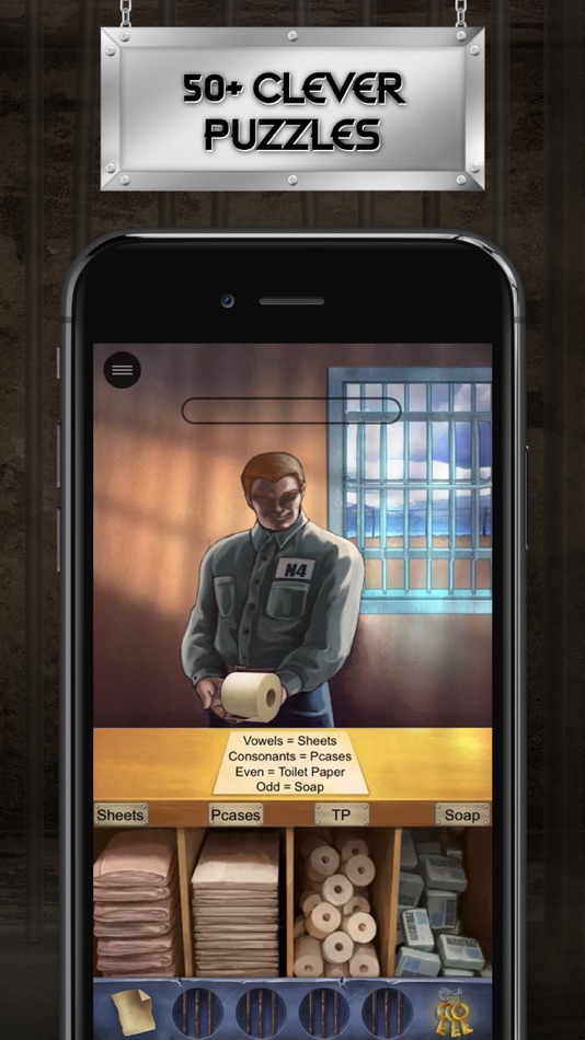 #4. Alcatraz: The Room Escape Game (iOS) Bởi: AppForge Inc.