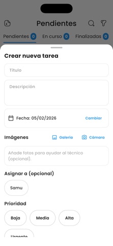 Flowee: gestión de tareas screenshot